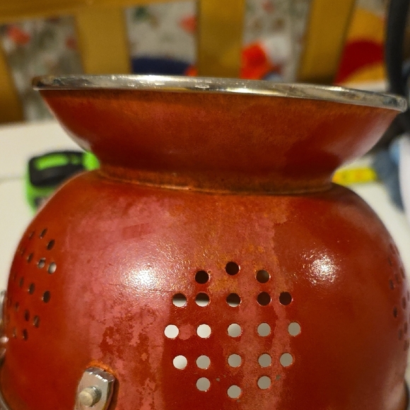 Source Unknown Rustic Red Colander - Picture 7 of 7